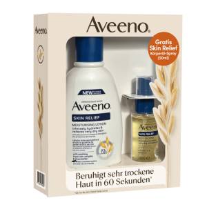 Produktbild von AVEENO Skin Rel.Bodyl.300ml+gratis &Ouml;l 50ml Giftset